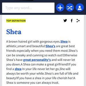 Meet your Posher, Shea